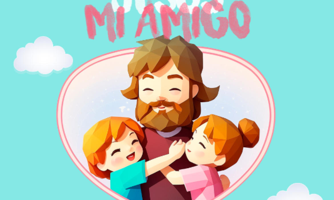 Promo culto de niños en canva